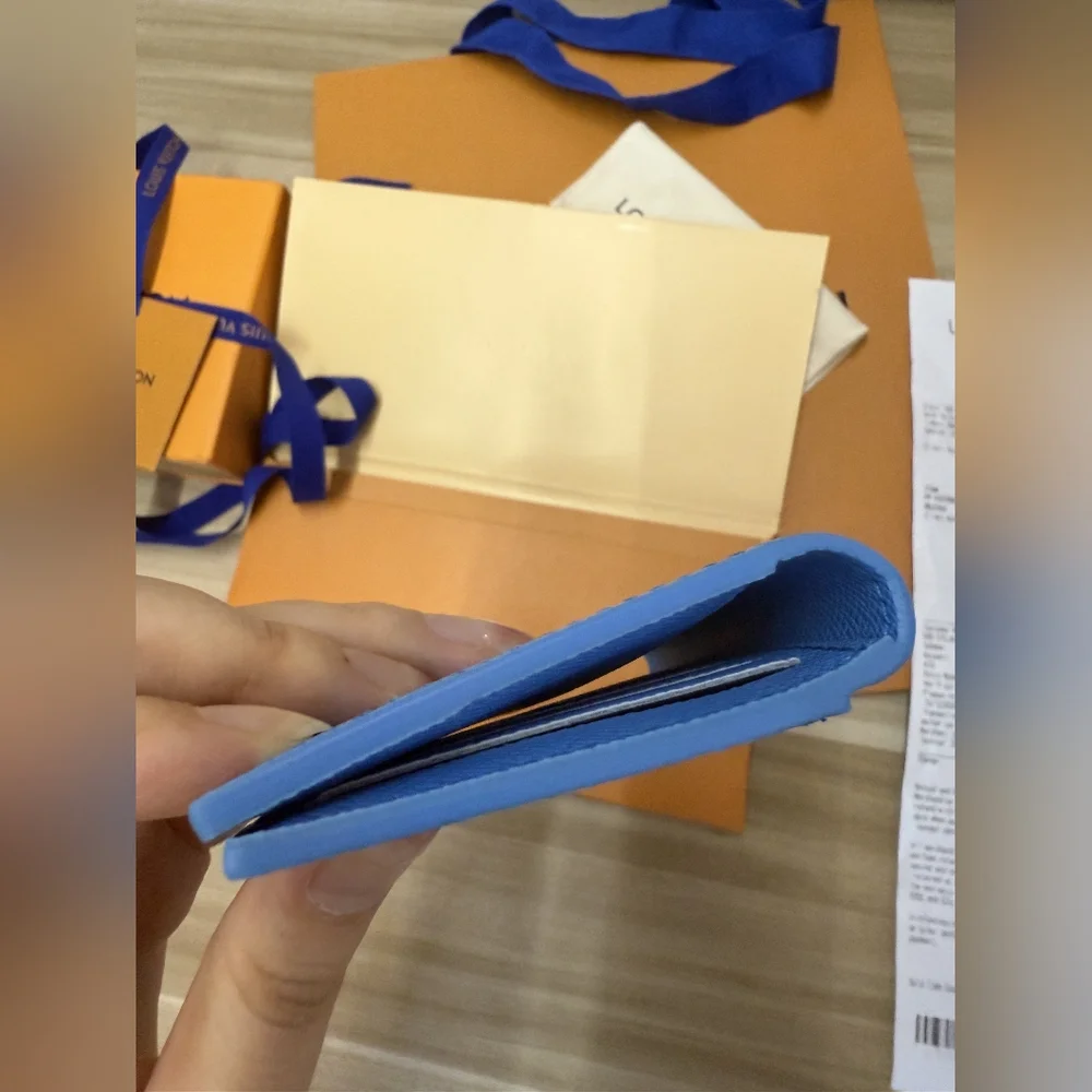 Louis Vuitton Pocket Organizer Blue - Picture 6 of 14